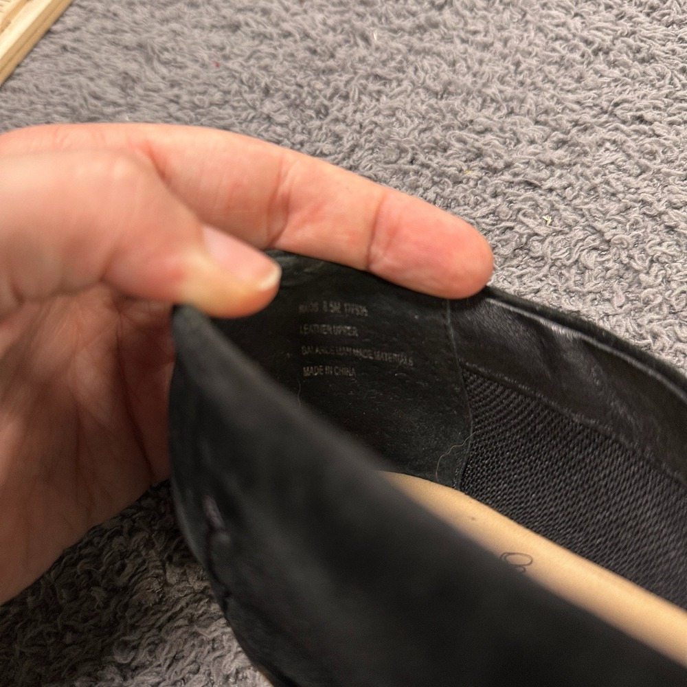 Nakedfeet Flats Womens 8.5 Black Suede Naos‎ Slip On Minimal Capsule Comfort - Picture 10 of 10